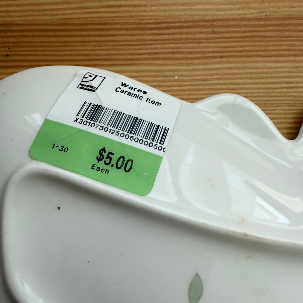 Lenox Butterfly Meadow Butterfly Shaped Serving Dish Floral Loux DeLuy